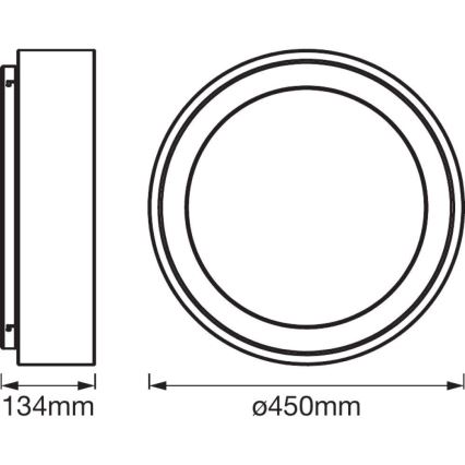 Ledvance - LED Stmievateľné svietidlo SMART+ CYLINDER LED/24W/230V 3000K-6500K Wi-Fi