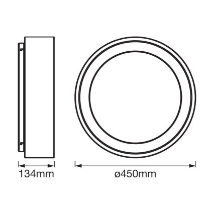 Ledvance - LED Stmievateľné svietidlo SMART+ CYLINDER LED/26W/230V 3000K-6500K Wi-Fi