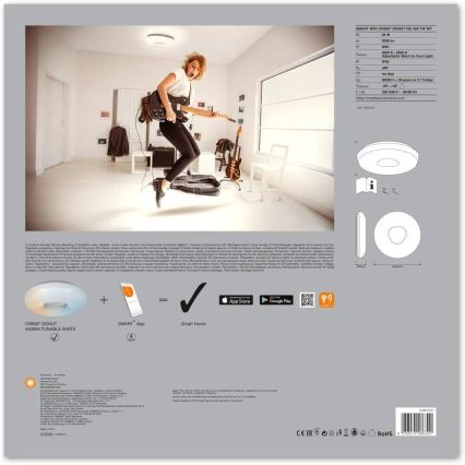 Ledvance - LED Stmievateľné svietidlo SMART+ DONUT LED/24W/230V 3000K-6500K Wi-Fi