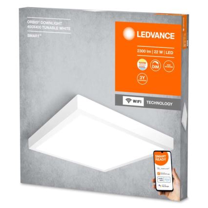 Ledvance - LED Stmievateľné stropné svietidlo SMART+ DOWNLIGHT LED/22W/230V 3000-6500K Wi-Fi