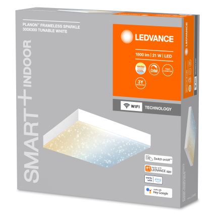 Ledvance - LED Stmievateľné stropné svietidlo SMART+ FRAMELESS LED/21W/230V 3000-6500K Wi-Fi