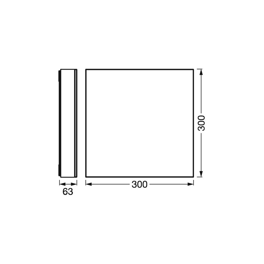 Ledvance - LED Stmievateľné stropné svietidlo SMART+ FRAMELESS LED/21W/230V 3000-6500K Wi-Fi