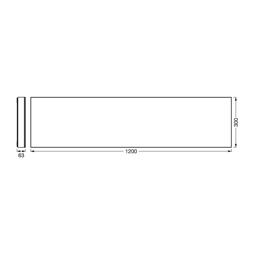 Ledvance - LED Stmievateľné stropné svietidlo SMART+ FRAMELESS LED/38W/230V 3000-6500K Wi-Fi