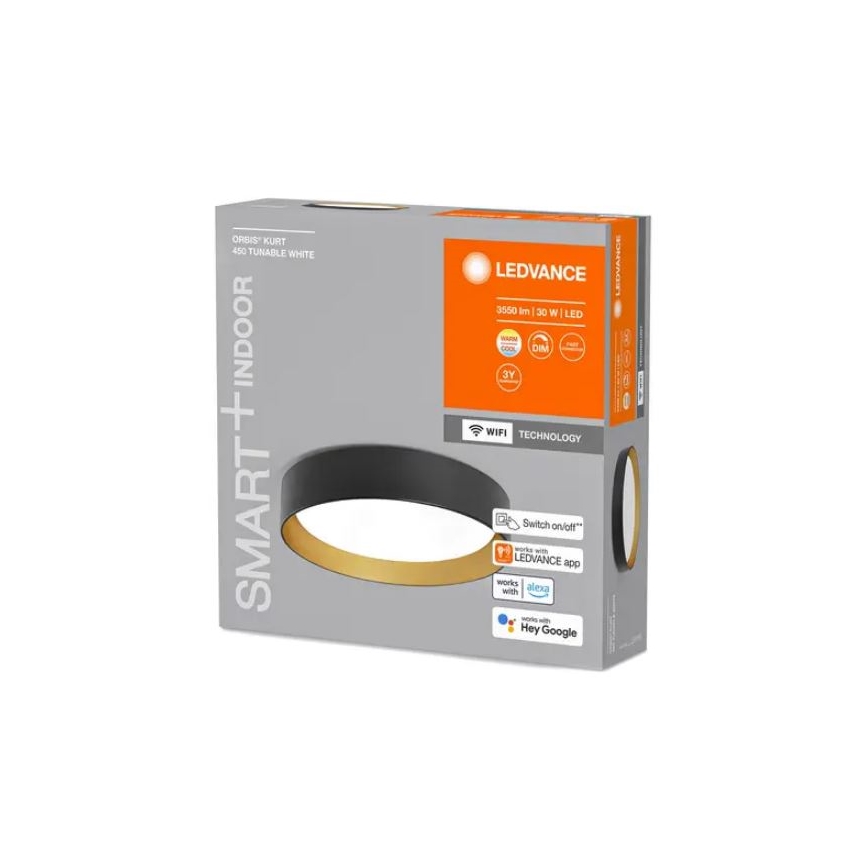 Ledvance - LED Stmievateľné stropné svietidlo SMART+ KURT LED/30W/230V 2700-6500K Wi-Fi