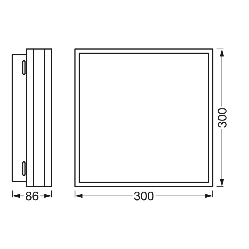 Ledvance - LED Stmievateľné stropné svietidlo SMART+ MAGNET LED/26W/230V 3000-6500K Wi-Fi