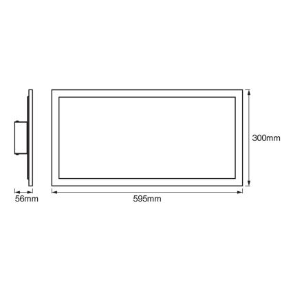 Ledvance - LED Stmievateľné stropné svietidlo SMART+ PLANON LED/22W/230V Wi-Fi