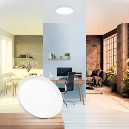 Ledvance - LED Stmievateľné stropné svietidlo SUN@HOME ORBIS LED/26W/230V 2200-5000K CRI 95 Wi-Fi