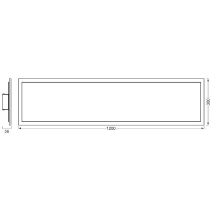 Ledvance - LED Stmievateľný panel SUN@HOME LED/35W/230V 2200-5000K CRI 95 Wi-Fi