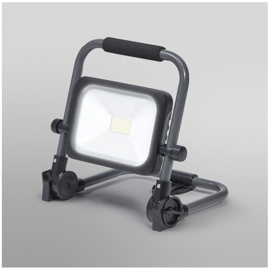 Ledvance - LED Stmievateľný vonkajší nabíjací reflektor WORKLIGHT BATTERY LED/20W/5V 2200 mAh IP54