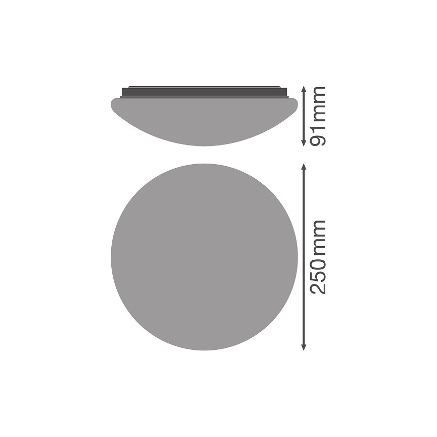 Ledvance - LED Stropné svietidlo ESSENTIAL LED/13W/230V 4000K