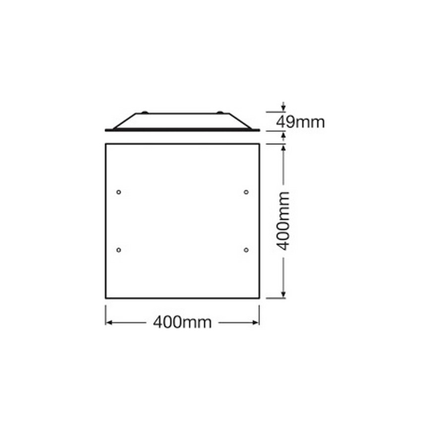 Ledvance - LED Stropné svietidlo LUNIVE LED/24W/230V