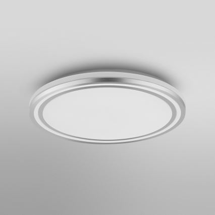 Ledvance - LED Stropné svietidlo ORBIS HELMAN LED/24W/230V pr. 39 cm strieborná