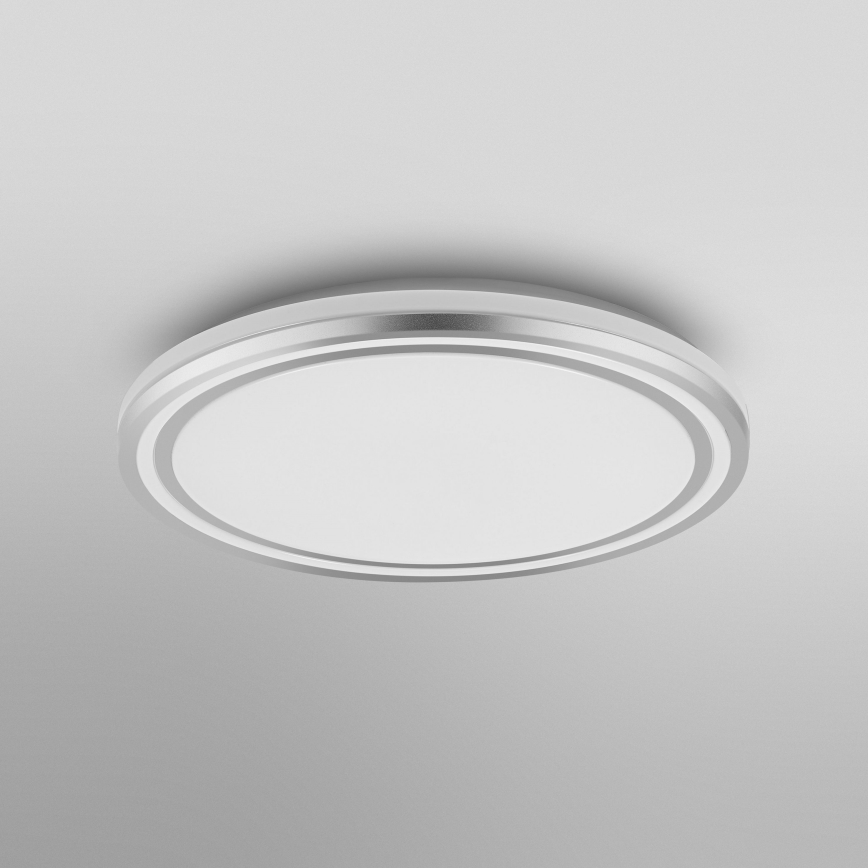 Ledvance - LED Stropné svietidlo ORBIS HELMAN LED/24W/230V pr. 39 cm strieborná
