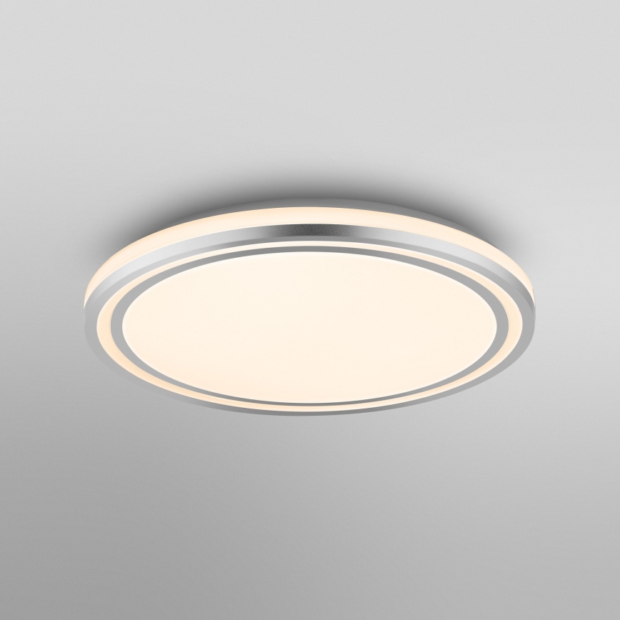 Ledvance - LED Stropné svietidlo ORBIS HELMAN LED/24W/230V pr. 39 cm strieborná