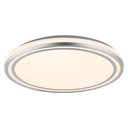 Ledvance - LED Stropné svietidlo ORBIS HELMAN LED/24W/230V pr. 39 cm strieborná