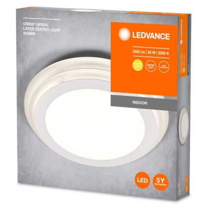 Ledvance - LED Stropné svietidlo ORBIS SPIRAL LED/38W/230V