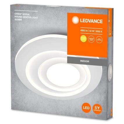 Ledvance - LED Stropné svietidlo ORBIS SPIRAL LED/42W/230V