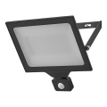 Ledvance - LED vonkajší nástenný reflektor s pohybovým senzorom FLOODLIGHT ESSENTIAL LED/100W/230V IP44