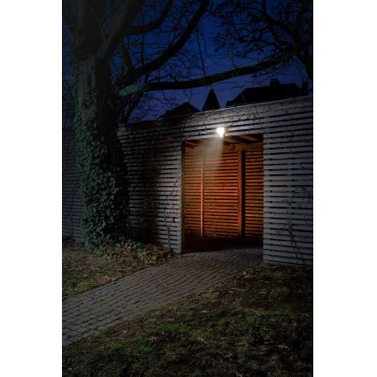 Ledvance - LED Vonkajší nástenný reflektor so senzorom FLOOD LED/27W/230V IP55