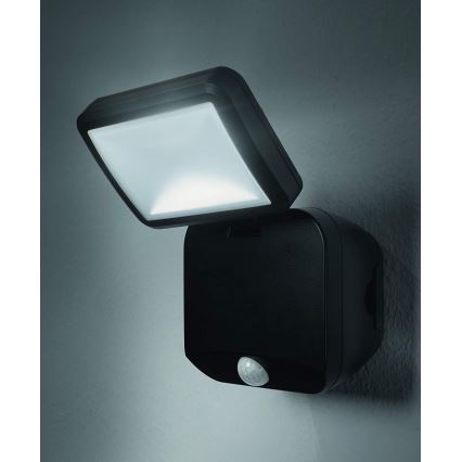 Ledvance - LED Vonkajší nástenný reflektor so senzorom SPOTLIGHT LED/4W/4xD IP54