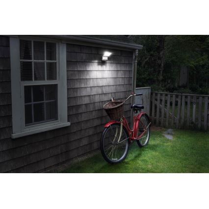 Ledvance - LED Vonkajší nástenný reflektor so senzorom SPOTLIGHT LED/4W/4xD IP54