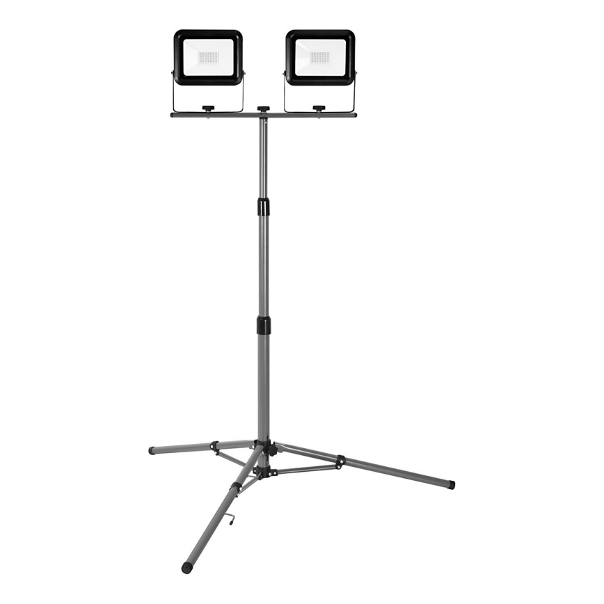 Ledvance - LED Vonkajší reflektor s držiakom WORKLIGHT TRIPOD 2xLED/30W/230V 6500K IP65