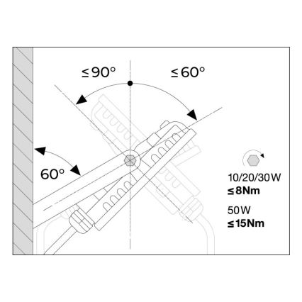 Ledvance - LED Vonkajší reflektor so senzorom FLOODLIGHT LED/30W/230V 6500K IP65