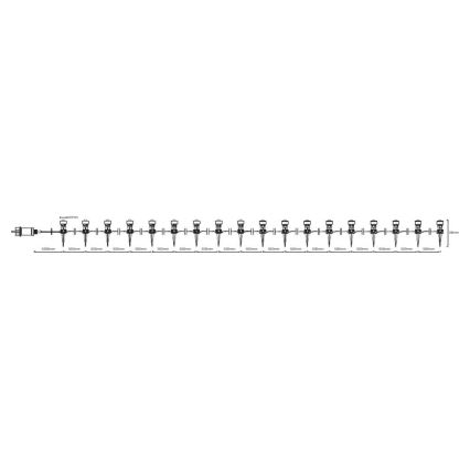 Ledvance - LED Vonkajšie dekoračné svietidlo DOT 18xLED/0,7W/230V IP65