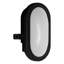 Ledvance - LED Vonkajšie nástenné svietidlo BULKHEAD LED/6W/230V IP54 čierna