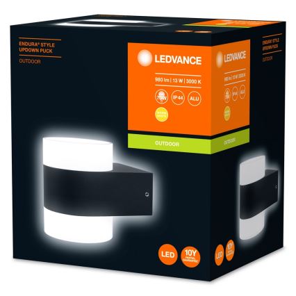 Ledvance - LED Vonkajšie nástenné svietidlo ENDURA LED/13W/230V IP44