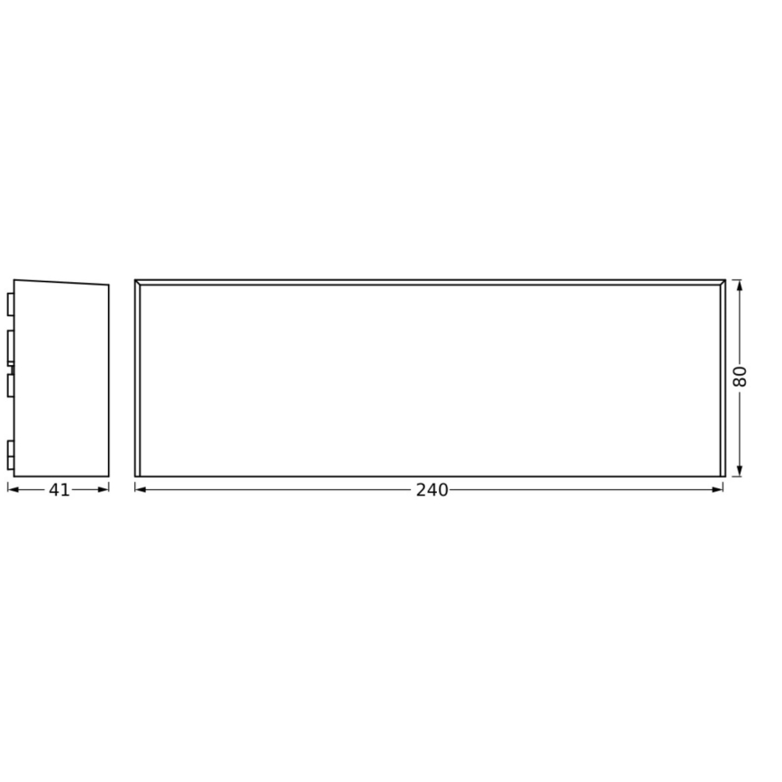 Ledvance - LED Vonkajšie nástenné svietidlo ENDURA STYLE IVO LED/6,5W/230V IP65
