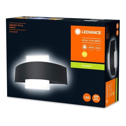 Ledvance - LED Vonkajšie nástenné svietidlo SHIELD LED/11W/230V IP44