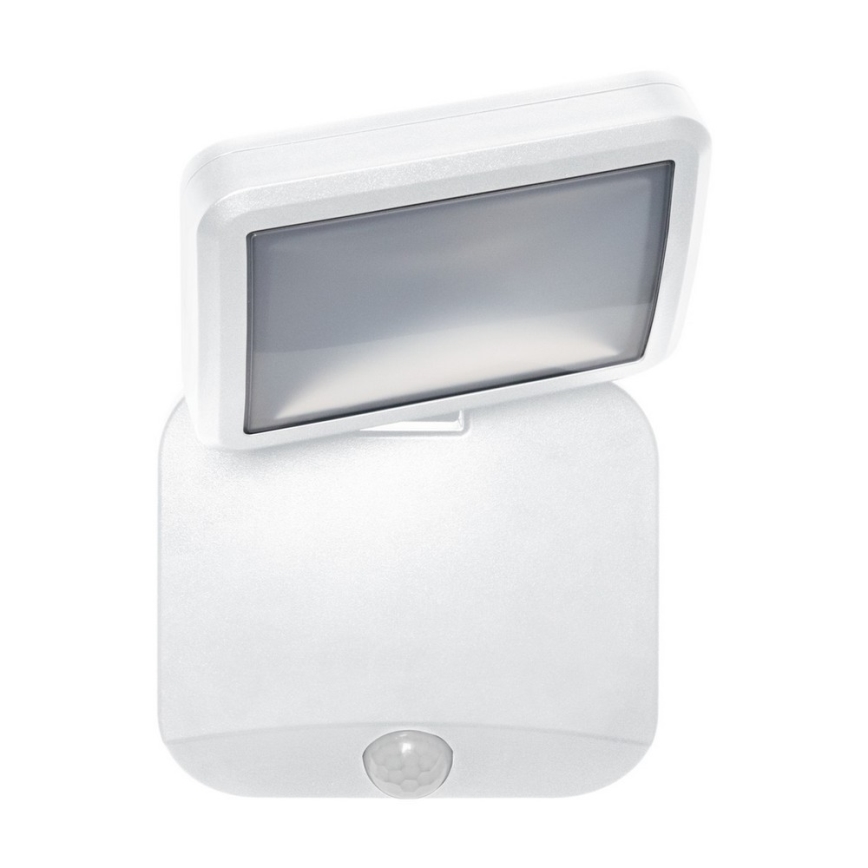 Ledvance - LED Vonkajšie nástenné svietidlo so senzorom BATTERY LED/4W/4xD IP54
