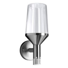 Ledvance - LED Vonkajšie nástenné svietidlo so senzorom CALICE 1xE27/8W/230V IP44