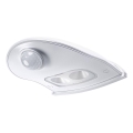 Ledvance - LED Vonkajšie nástenné svietidlo so senzorom DOORLED LED/1W/3xAA IP54