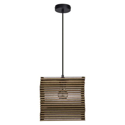Ledvance - Luster na lanku DECOR CARDBOARD 1xE27/15W/230V 25x25 cm