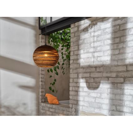 Ledvance - Luster na lanku DECOR CARDBOARD 1xE27/15W/230V pr. 26 cm