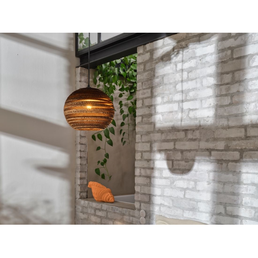 Ledvance - Luster na lanku DECOR CARDBOARD 1xE27/15W/230V pr. 26 cm