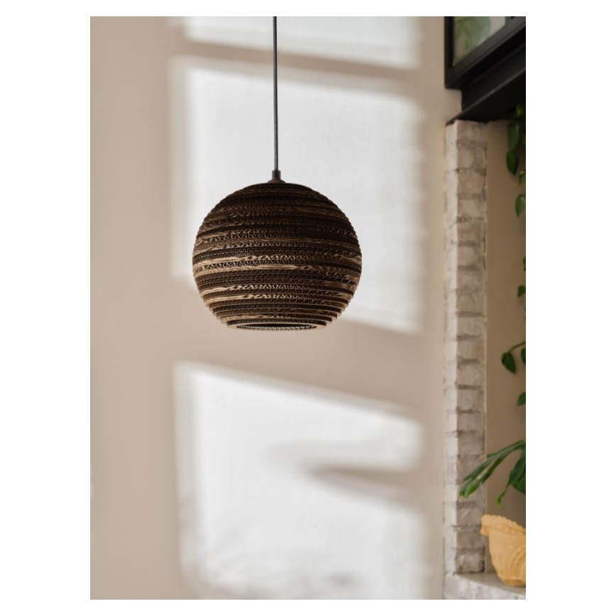 Ledvance - Luster na lanku DECOR CARDBOARD 1xE27/15W/230V pr. 26 cm