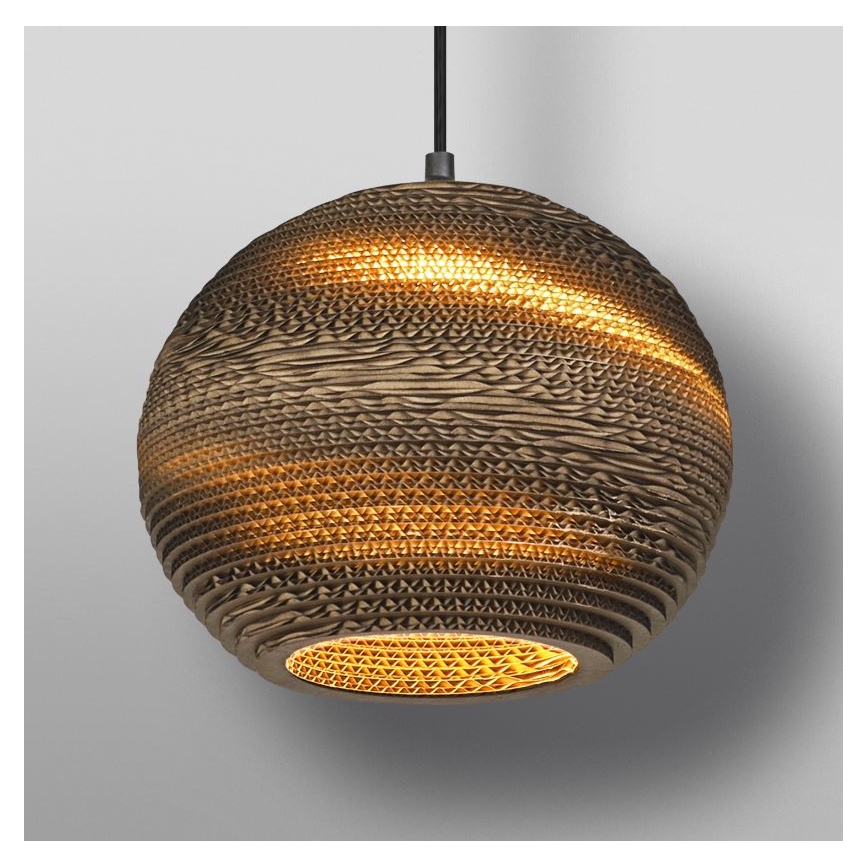 Ledvance - Luster na lanku DECOR CARDBOARD 1xE27/15W/230V pr. 26 cm