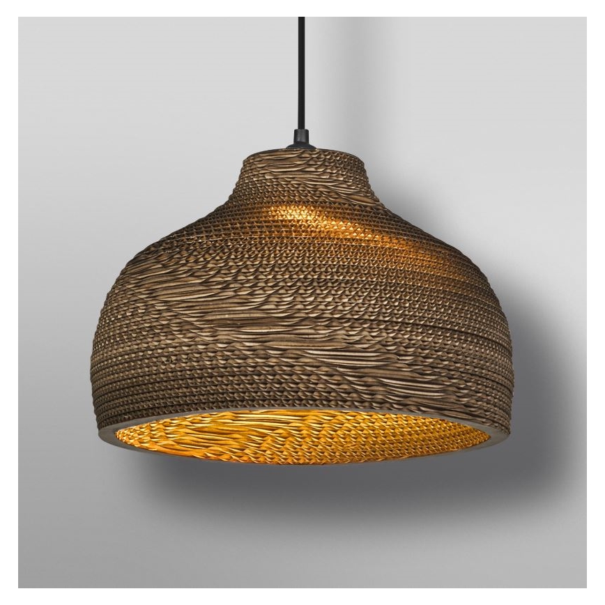 Ledvance - Luster na lanku DECOR CARDBOARD 1xE27/15W/230V pr. 36 cm