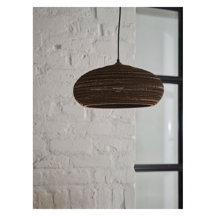 Ledvance - Luster na lanku DECOR CARDBOARD 1xE27/15W/230V pr. 40 cm