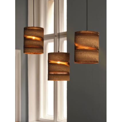Ledvance - Luster na lanku DECOR CARDBOARD 3xE27/15W/230V