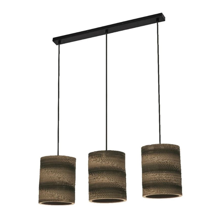 Ledvance - Luster na lanku DECOR CARDBOARD 3xE27/15W/230V