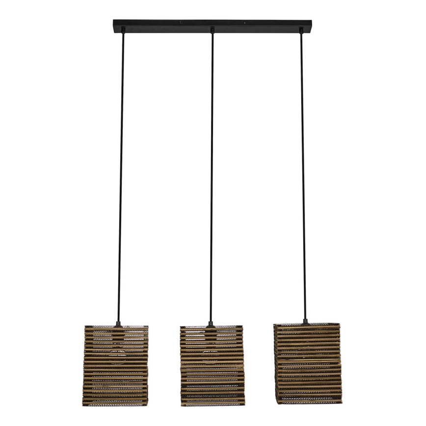 Ledvance - Luster na lanku DECOR CARDBOARD 3xE27/15W/230V