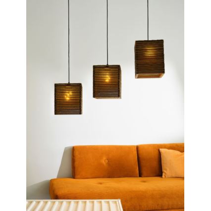 Ledvance - Luster na lanku DECOR CARDBOARD 3xE27/15W/230V