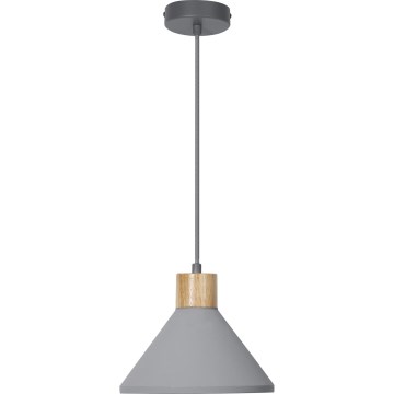 Ledvance - Luster na lanku DECOR CONCRETE 1xE27/15W/230V pr. 22 cm betón šedá