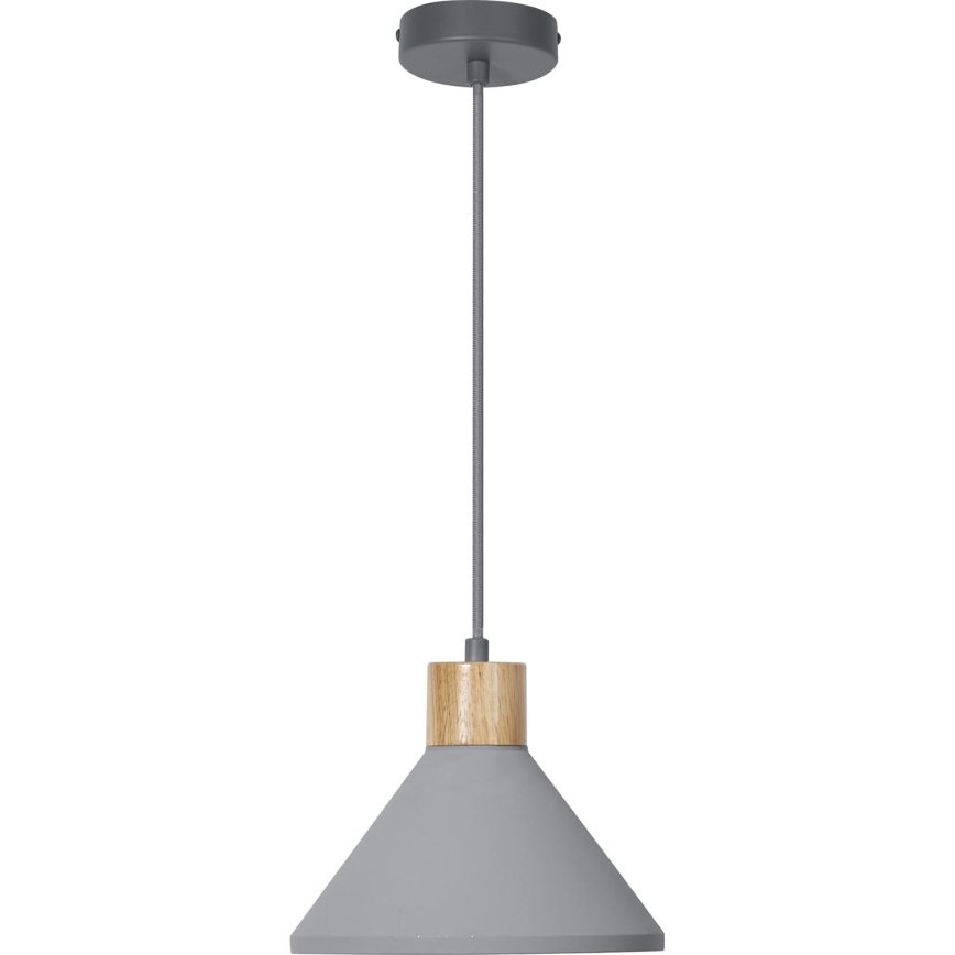 Ledvance - Luster na lanku DECOR CONCRETE 1xE27/15W/230V pr. 22 cm betón šedá