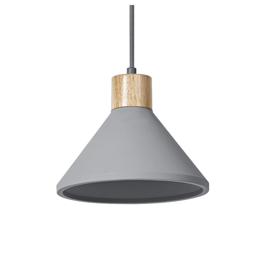 Ledvance - Luster na lanku DECOR CONCRETE 1xE27/15W/230V pr. 22 cm betón šedá