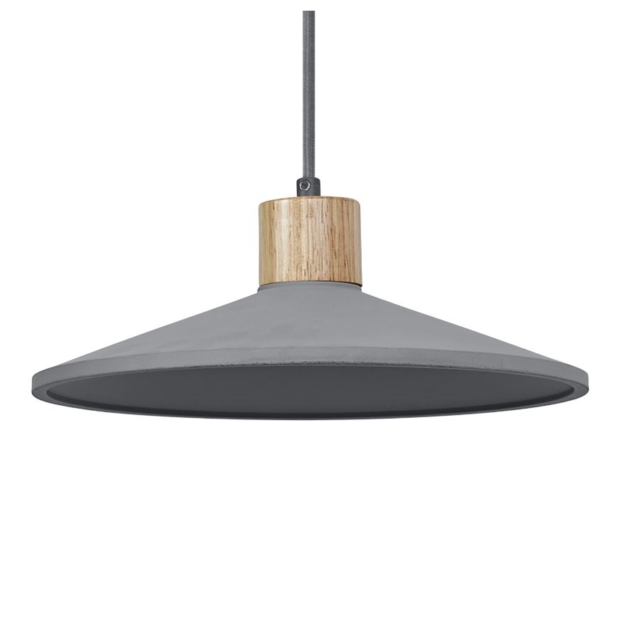 Ledvance - Luster na lanku DECOR CONCRETE 1xE27/15W/230V pr. 32 cm betón šedá